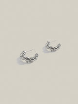 バブルピアス シルバー