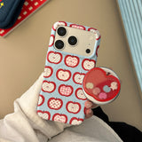 レッドアップルマグネティック iPhone ケース