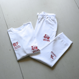 ふくだ 餃子モチーフ刺繍 sweat