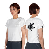 女性用タートルロゴTシャツ