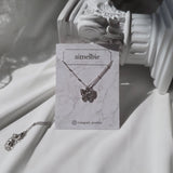 Little Butterfly Semi Choker Necklace