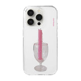 Pink Candle Holder Case (clear)