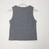 Ribbed mock neck sleeveless (5color)