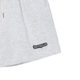 TEMPUS パッチイージーハーフパッチパンツ (WHITE MELANGE)