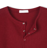 Snapd Round Short Sleeve Cardigan