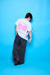 オクトパスフットボールTシャツ（ピンク）