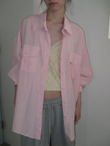 Pocket over shirt_pink