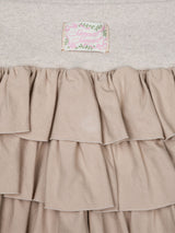 Cancan Mini Skirtpants _brown