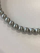 Black pearl necklace (1color)