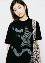 ツイスターロックスターTシャツ - ブラック