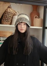 Hairy Bucket Hat - Beige