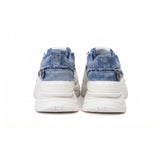 KILLWINNER away from the fire series canvas shoes blue height thick-soled casual shoes couple model