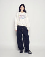 25FW WOMAN AC ベアキャンディクロップスウェットシャツ クリーム