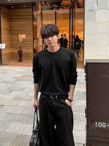 Ein Tension Washable Round-Neck Knit