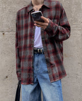 Posi Smooth Overfit Check Shirt