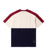 OC トリコロールTシャツ (Burgundy)