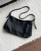 Vintage Faux レザークロスバッグ