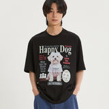 マルチーズマガジンハーフスリーブTシャツ
