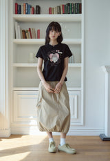 26SS★ ミユキャットクロップ半袖Tシャツ