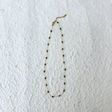 Midnight Bead Necklace