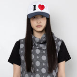 I Love Webhouse Cap - White/Navy