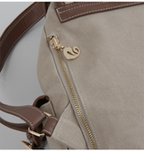Nostalgia Canvas Backpack Beige