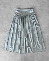 MELLOW SHIRRING LONG SKIRT
