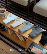 Winter Basic Rib Socks (5color)