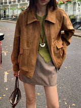 [MADE] Lilton Leather Suede Blouson