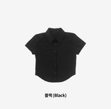ルアンナセミクロップシャツ