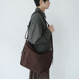suede cross bag