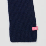 カットオフショルダーニット NAVY