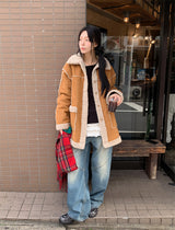 バイアスワイドジーンズ (2C)
