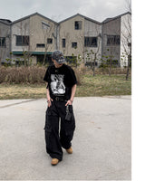 Tech Double Cargo Wide Pants