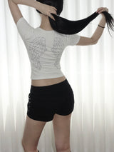 Angel glitter T