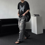 Butterfly-printed Short-Sleeved T-shirt / D747406118682 