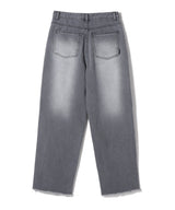 DESTROYED DENIM PANTS_GY