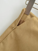 Nina Suede Mini Skirt