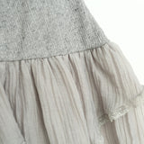Ruffle Beads Ribbon Slip Dress 231837300