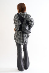 Sophie layer wool wrap top