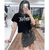 [Silver] コンプレックスサインクロップTシャツ [1COLOR]