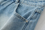 Kani Washed Mini Denim Shorts