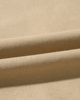 Layered Shirt Wide Cotton Pants