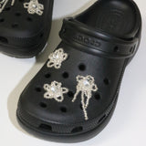 【MADE】chickweed shoe charm (silver, 3pcs)