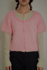 Muse Stitch Cardigan [Pink]