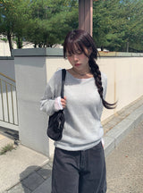 ノアマヘイリーアルパカVネックニット