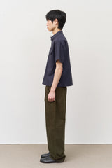 シド クロップド チェック シャツ