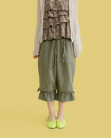Frill capri pants (2 color)