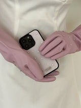 cubic stud case (pink)