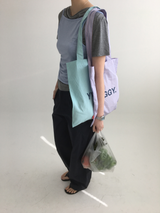 YWD ストライプエコバッグ (3color)